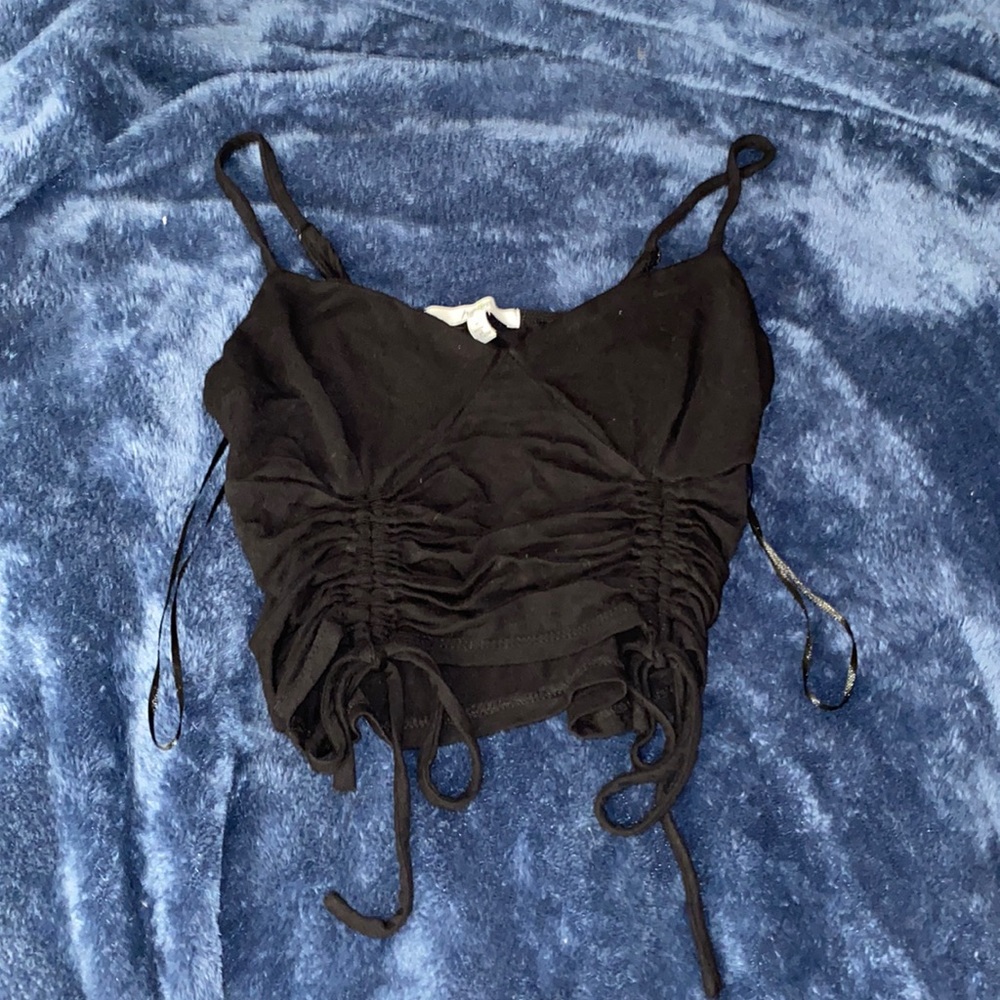 Small black tank top